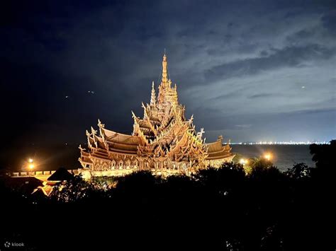 Mappa che indica la posizione del Santuario della Verità a Pattaya
