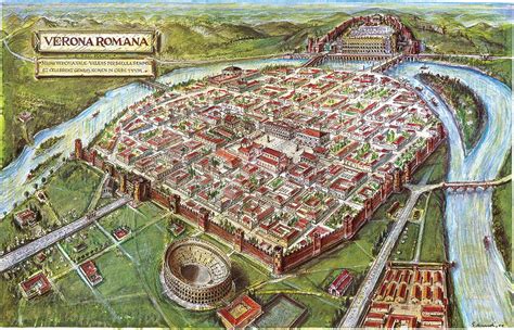 Ricostruzione storica della città romana di Lione