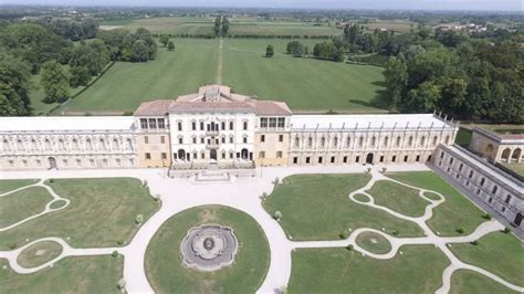 Vista aerea di Villa Contarini a Piazzola sul Brenta
