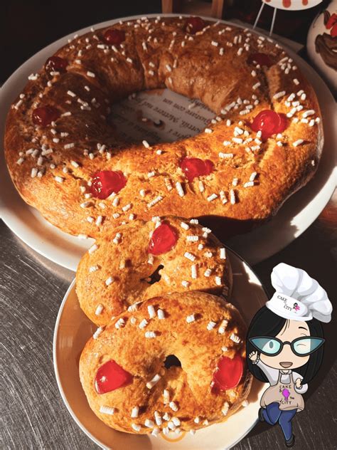 Immagine di una ciambella di San Biagio decorata