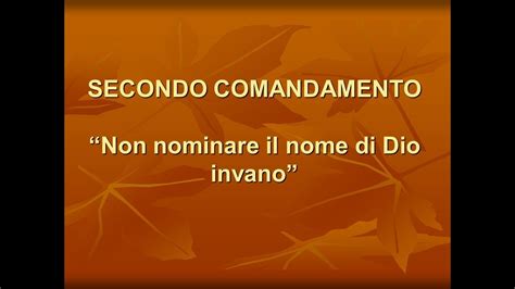 Rappresentazione simbolica del secondo comandamento o del Catechismo