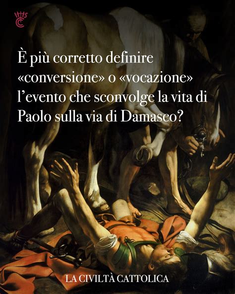 Rappresentazione drammatica della conversione di Saulo sulla via di Damasco, con una luce accecante e Saulo che cade da cavallo.