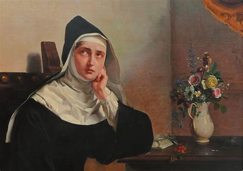 illustrazione di una monaca che ascolta la radio con devozione, in riferimento alla benedizione di Papa Giovanni XXIII