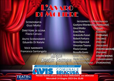 Locandina degli eventi 