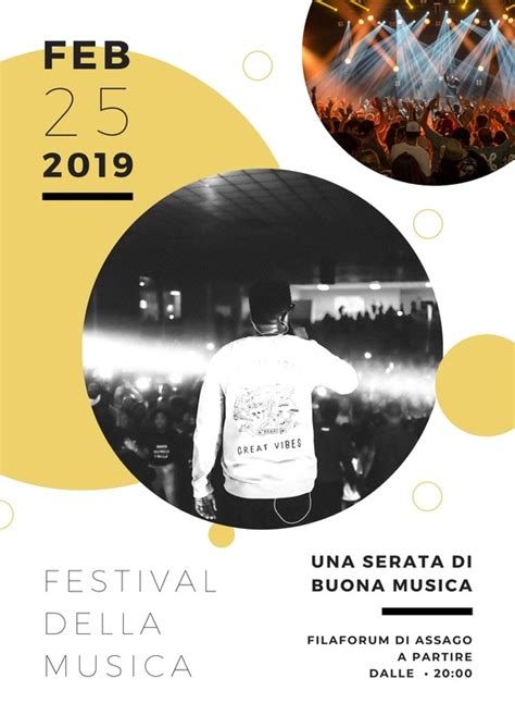 Locandina di un concerto jazz o di un festival musicale.
