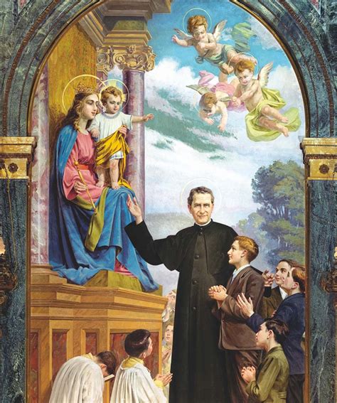 Immagine della Madonna con Don Bosco