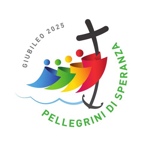 Simbolo del Giubileo 2025 o logo dell'Anno Santo