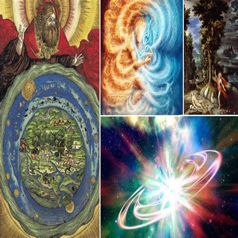 Rappresentazione della Trinità o della creazione del mondo, simboli di benedizione divina