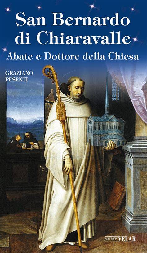 Illustrazione di San Bernardo di Chiaravalle