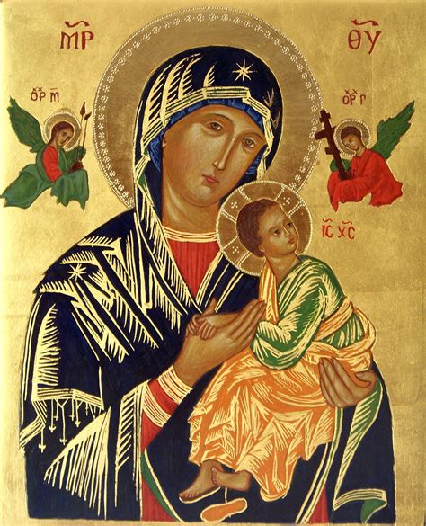 Icona o dipinto storico della Madonna del Soccorso