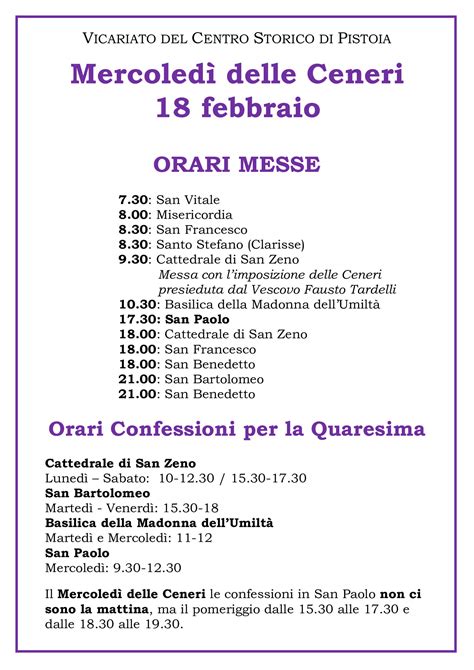 rappresentazione del Mercoledì delle Ceneri, con l'imposizione delle ceneri
