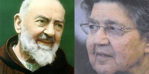Ritratto di Padre Pio e Natuzza Evolo
