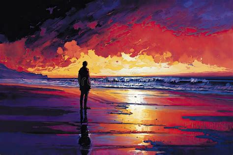 Immagine del deserto con una figura solitaria che prega, evocando l'isolamento e l'incontro spirituale.