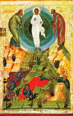 Icona della Trasfigurazione di Gesù sul monte Tabor.