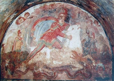 Affreschi interni del Mitreo di Santa Maria Capua Vetere