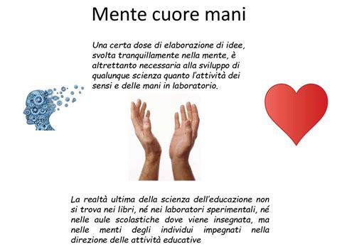 Illustrazione che rappresenta i principi educativi di Don Bosco: mente, cuore e mani
