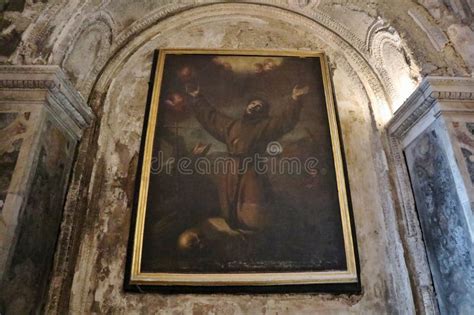 dipinto di San Francesco che riceve le stimmate