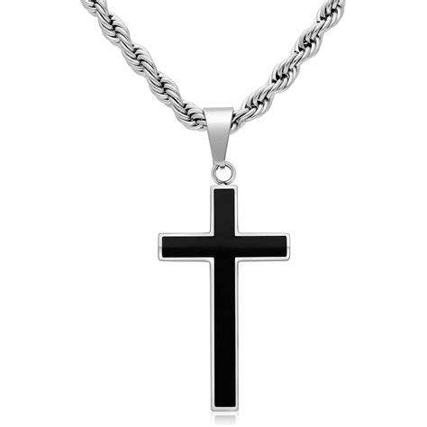 Collana con croce storica o medievale