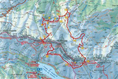 Mappa del Sentiero 