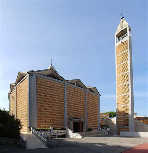 Veduta aerea del complesso del Santuario di Nostra Signora di Misericordia