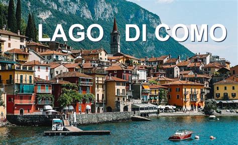 Foto di Michele Evangelisti che corre con lo sfondo del Lago di Como