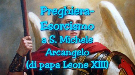 Illustrazione di San Michele Arcangelo o di Papa Leone XIII