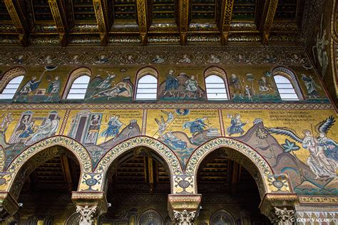 Mosaici bizantini all'interno della Cattedrale di Monreale