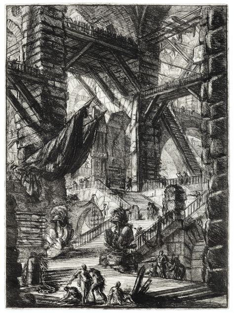 Carceri d’Invenzioni, XIV di Giovan Battista Piranesi