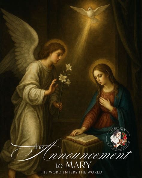 Thematic photo of Maria as a child in the Temple and then as a young woman at the Annunciation, symbolizing preparation and openness to God.