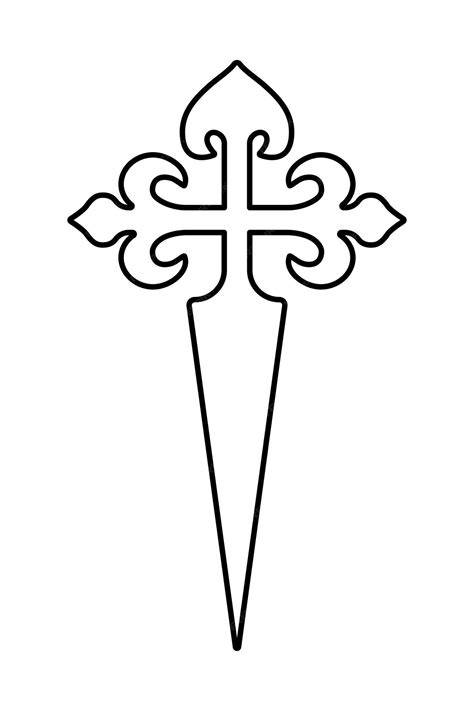 Croce di Santiago come simbolo dell'ordine cavalleresco