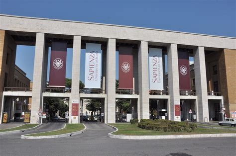 Foto storica dell'Università La Sapienza di Roma