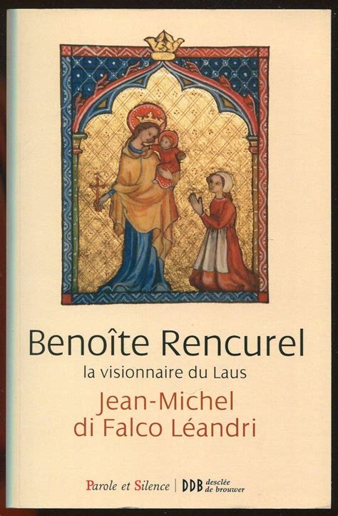 Illustrazione di Benoîte Rencurel che incontra la Vergine Maria a Laus