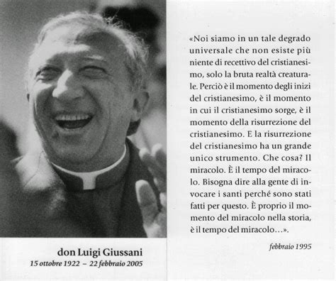 Don Luigi Giussani durante un incontro o un esercizio spirituale